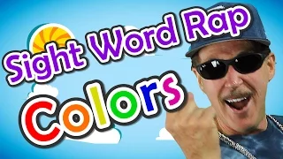 Sight Word Rap Colors | Sight Words | High Frequency Words | Jump Out Words | Jack Hartmann