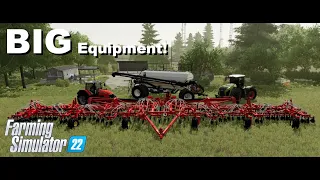 How To Use Bourgault and Seed hawk Equipment | Farming Simulator 22