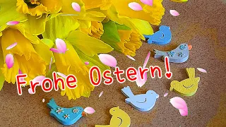 🐰Frohe Ostern💐🐤 Ich wünsche Dir ein schönes gesegnetes Osterfest🌷🌷🌷 Herzliche Grüße zu Ostern💖