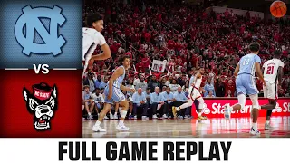 North Carolina vs. NC State Full Game Replay | 2022-23 ACC Men’s Basketball