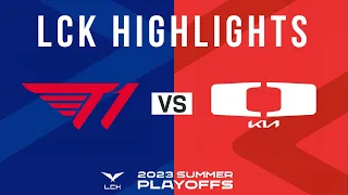 T1 vs DK Highlights ALL GAMES | LCK Summer Playoffs 2023 | T1 vs Dplus KIA