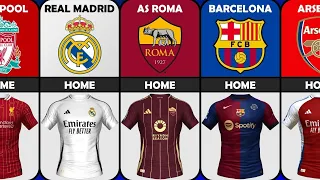 European Clubs 2024-2025 Kit Leak