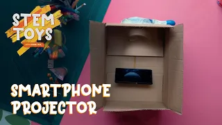 How To Make A Smartphone Projector - STEM Toys with Konnie Huq