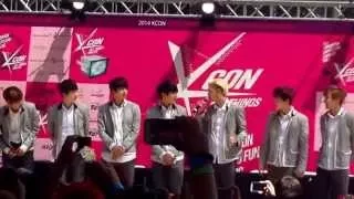 [KCON 2014] BTS Fan Engagement 1