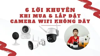 6 Lời Khuyên Để Chọn Lắp Camera Wifi Không Dây Chuẩn Nhất 2023! Xem Ngay Để TRÁNH TIỀN MẤT TẬT MANG!