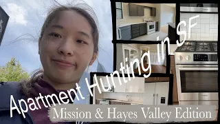 APARTMENT HUNTING IN SAN FRANCISCO ($3500 BUDGET) | MISSION, HAYES VALLEY EDITION