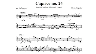 [TRUMPET VIRTUOSO] Niccolo Paganini, Caprice 24 - by Alisson Balsom