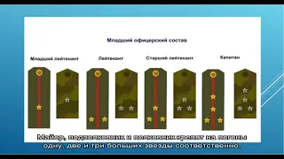 Как крепить звезды на погон