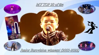 MY TOP 20 of the Junior Eurovision WINNERS (2003-2022) | JESC