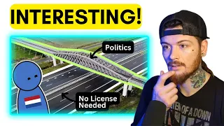 American Reacts to There's More to Dutch Roads Than You Think