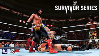 WWE 2K Team Raw vs. Team SmackDown Epic Gameplay (Survivor Series 2021)