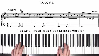 Toccata   Paul Mauriat   leichte Version mit  Noten