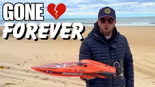 I sent a RC BOAT in the Ocean.. BAD IDEA!