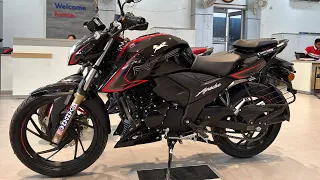 New TVS Apache RTR 200 4v Bs6 2024 Model Review With Complete Information Onrood Price,Features 😱