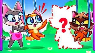 Don't Leave Me Song 😿😭 Don't Feel Lonely! 💖 Funny Kids Songs by Purr-Purr Tails