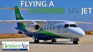 Flying the Dornier 328 Jet in the USA