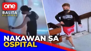 Pagnanakaw sa loob ng ospital, sapul sa CCTV!