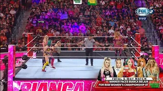 Becky Lynch Vs Asuka Vs Alexa Bliss Vs Liv Morgan Vs Carmella - WWE Raw 20/06/2022 (En Español)