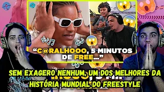 REACT Dudu Mc mandando Freestyle AO VIVO no PODPAH