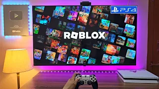 Roblox Gameplay (PS4 Slim)