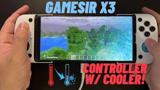 GameSir X3 Active Cooling Mobile Controller Unboxing and Gaming Test