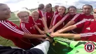 TOCATV: Toca Juniors U12 Girls NATIONALS (Half Time & Team Huddle)