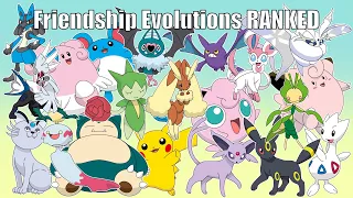 Every Pokémon Friendship Evolution Ranked - Pokémon Ranking