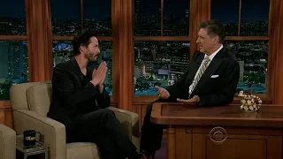 Late Late Show with Craig Ferguson 10/3/2012 Keanu Reeves, Dan Riskin