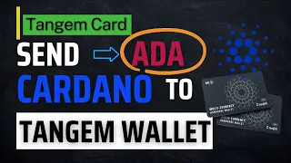 TANGEM WALLET TUTORIAL: Transfer #Cardano ADA To #Tangem Wallet | Send Cardano To Tangem Beginners