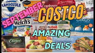 COSTCO GROCERY! INSTANT SAVINGS! SHOP WITH ME! SEPTEMBER NEW DEALS!