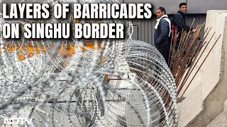 Farmers Protest Latest News | Singhu Border Turns Fortress, Layers Of Barricades To Face Farmers