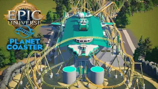 Starfall Racers | Off-Ride Shots - Epic Universe (Planet Coaster)