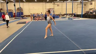 Savannah B - Xcel Gold Floor Routine, 9.575 Region 6 2023 Team Ma