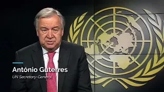 António Guterres (UN Secretary-General) video message on World Humanitarian Day 2017