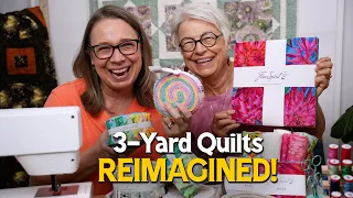 Using Pre-Cuts in a 3-Yard Quilt - Jelly Rolls, Charm Packs & More!