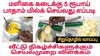 ✅️Badam Milk - Maligaikadai- பாதாம் மில்க், New business idea