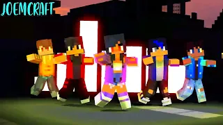 APHMAU CREW DANCE | GANGNAMSTYLE | HEROTONIGHT | SHUFFLE DANCE | CHICKEN WINGS - Minecraft Animation