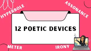 Poetry | Poetic techniques | Literary devices| English Poem Writing | Learn with examples