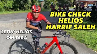 BIKE CHECK SEPEDA HELIOS HARRIF SALEH TERENGGANU POLYGON TEAM TSG dan OM TARA