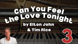 Can You Feel The Love Tonight by Elton John: ABRSM Grade 3 Piano (2023 & 2024) - C8