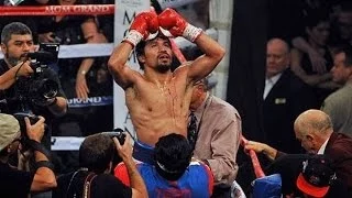 Manny Pacquiao wins WBO Welterweight title