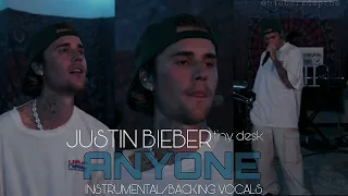 Anyone - Justin Bieber (Tiny Desk) Instrumental/Backing Vocals
