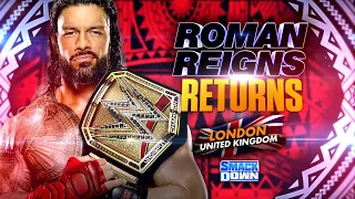 Roman Reigns returns on a special London edition of SmackDown: SmackDown sneak peek
