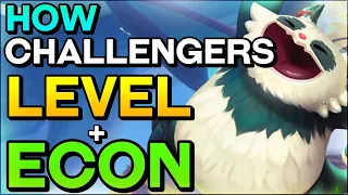 How Challengers LEVEL and ECON in TFT [Set 4]