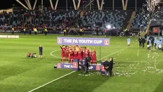 Liverpool lift the FA Youth Cup 2019