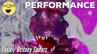 Crocodile performs "Toxic" by Britney Spears | Season 4 - THE MASKED SINGER