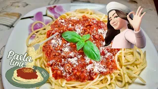 ŠPAGETE BOLONJEZ-PASTA #fyp #foryou #viral #viralvideos #recipe #easy #easyrecipe #spagetti