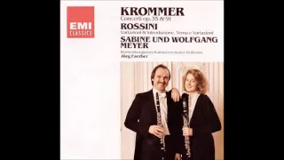 František Kramář-Krommer Clarinet Double Concerto in E flat major Op.35, Sabine and Wolfgang M