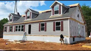 Homestead'n VA our YATES prefabricated modular home is here and being set today!