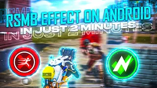 RSMB EFFECT ON ANDROID IN JUST 2 MINUTES 🔥 MOTION BLUR EFFECT ON ANDROID & IOS || Viper XT Pubg